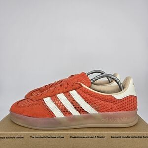New adidas Gazelle Indoor Glow Amber Off White JS0713 Men's Shoes Size 7.5